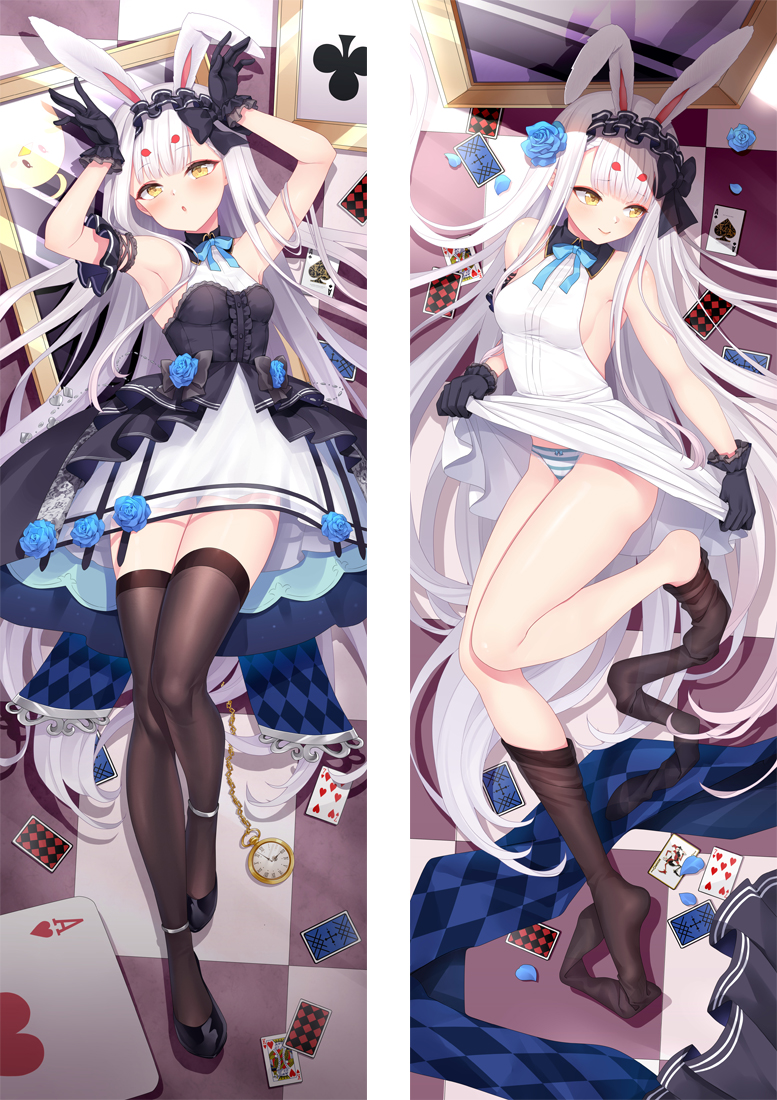 Azur Lane Shimakaze Anime Dakimakura Pillow 3D Japanese Lover Pillow