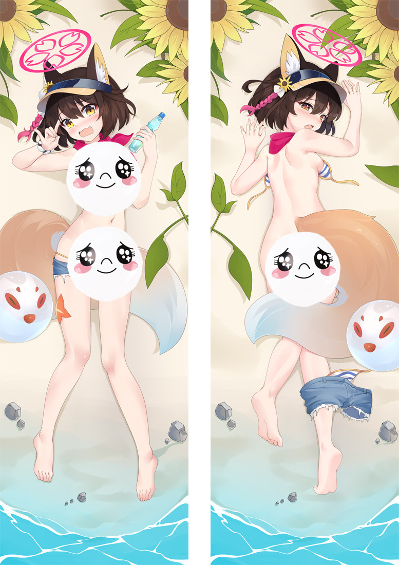 Blue Archive Kuda Izuna Anime Dakimakura Pillow 3D Japanese Lover Pillowcase