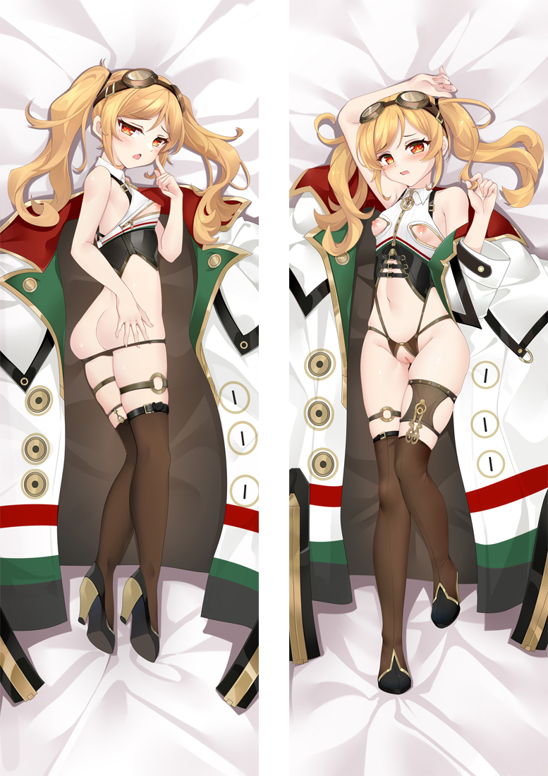 Azur Lane RN Leonardo Da Vinci Anime Dakimakura Pillow 3D Japanese Lover Pillowcase