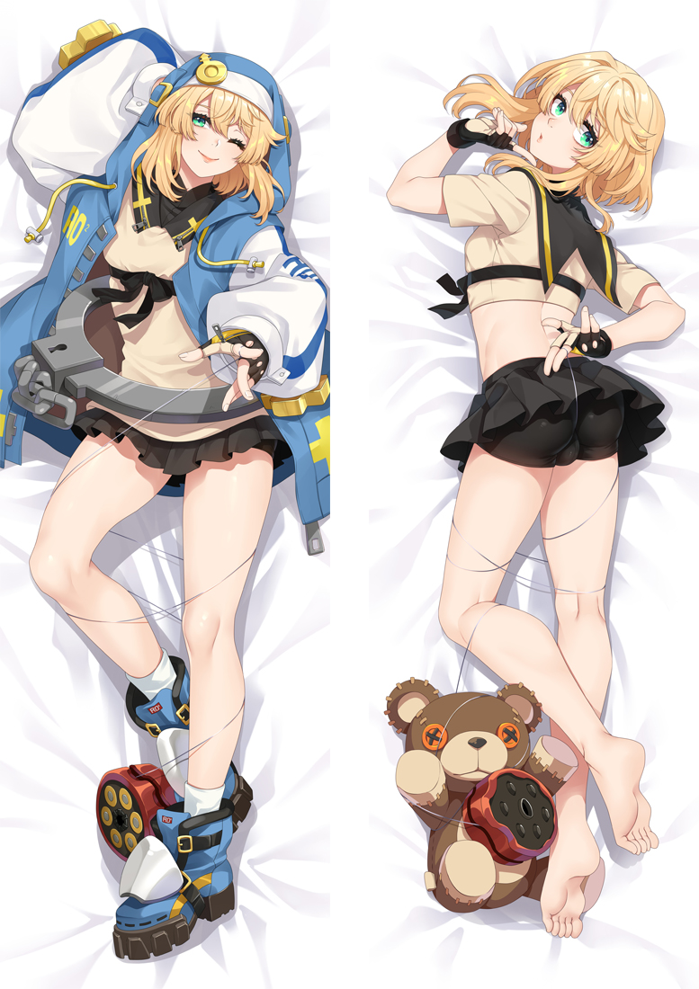 Guilty Gear Bridget Anime Dakimakura Pillow 3D Japanese Lover Body Pillow