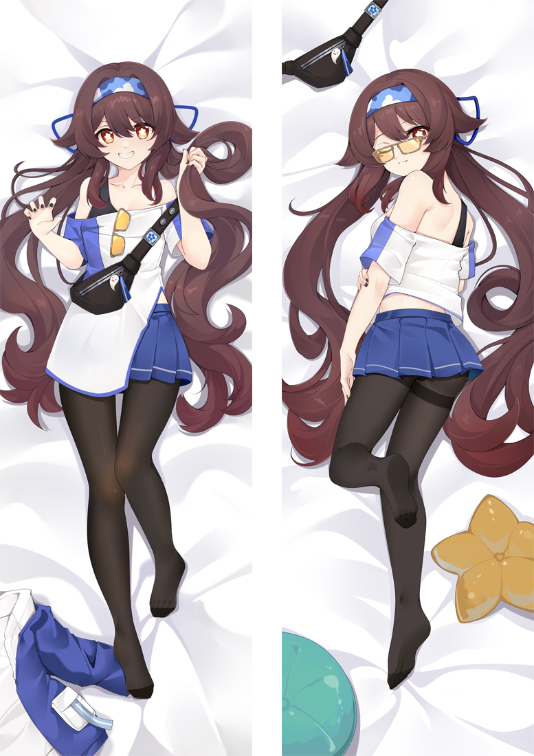 Genshin Impact Hutao Anime Dakimakura Pillow 3D Japanese Lover Body Pillow