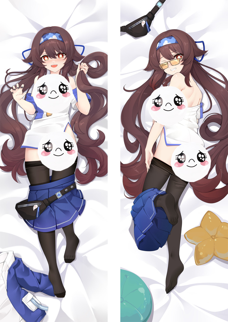 Genshin Impact Hutao Anime Dakimakura Pillow 3D Japanese Lover Body Pillow