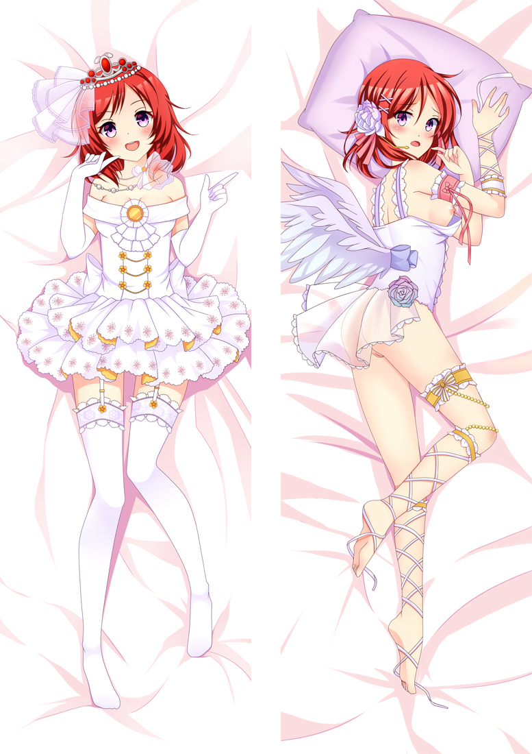 Love Live! Maki Nishikino Anime Dakimakura Pillow 3D Japanese Lover Pillow