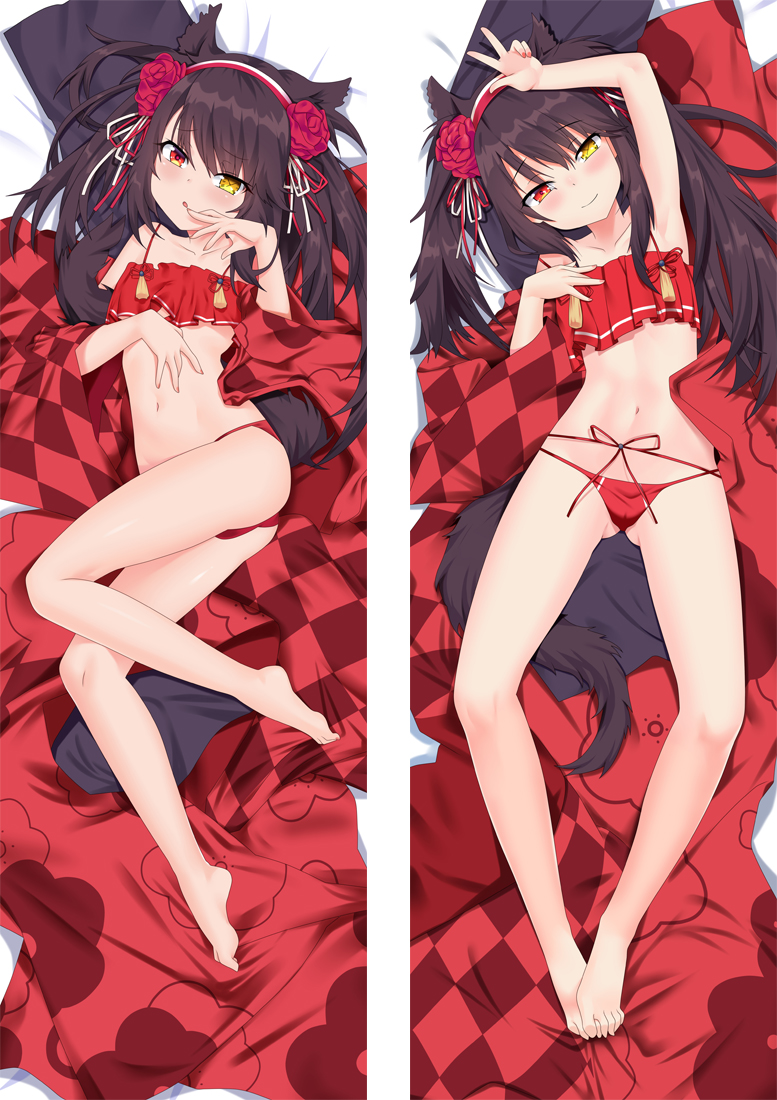 Date A Live Tokisaki Kurumi Anime Dakimakura Pillow 3D Japanese Lover Body Pillow