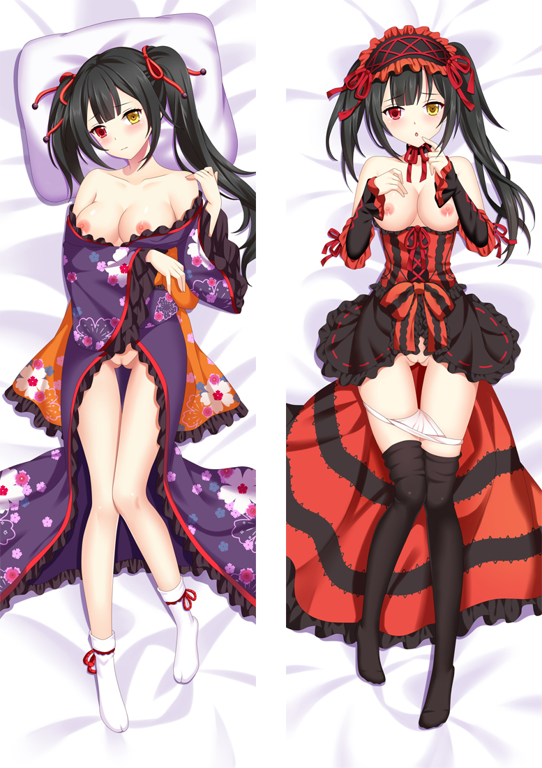 Date A Live Tokisaki Kurumi Anime Dakimakura Pillow 3D Japanese Lover Body Pillow