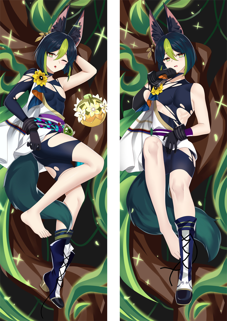 Genshin Impact Tighnari Anime Dakimakura Pillow 3D Japanese Lover Body Pillow