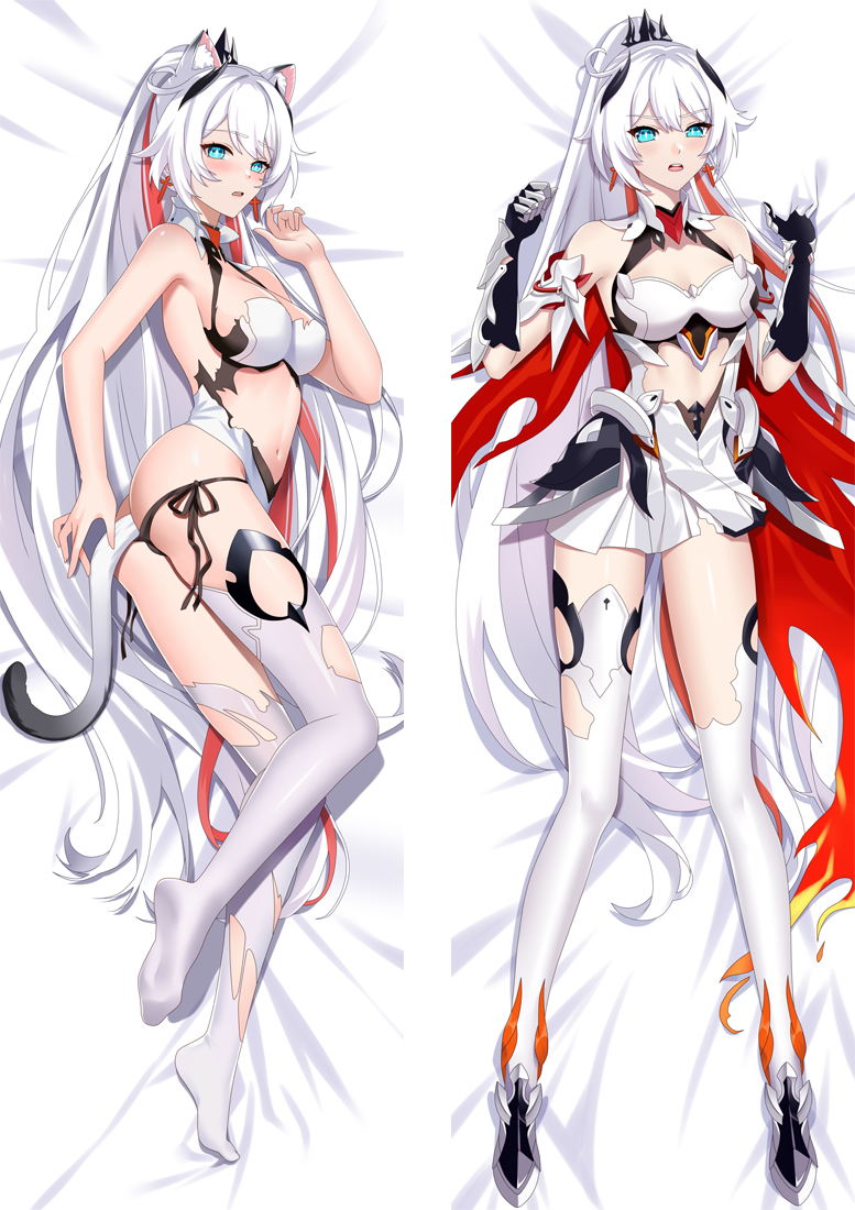 Honkai Impact 3rd Kiana Kaslana Anime Dakimakura Pillow 3D Japanese Lover Body Pillow