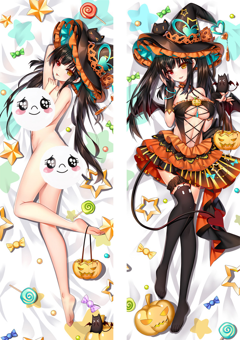 Date A Live Tokisaki Kurumi Anime Dakimakura Pillow 3D Japanese Lover Body Pillow