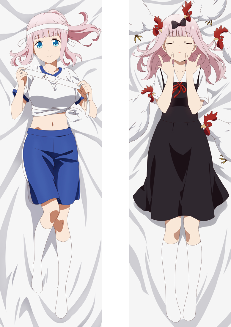 Kaguya-sama Love Is War Anime Dakimakura Pillow 3D Japanese Lover Body Pillow