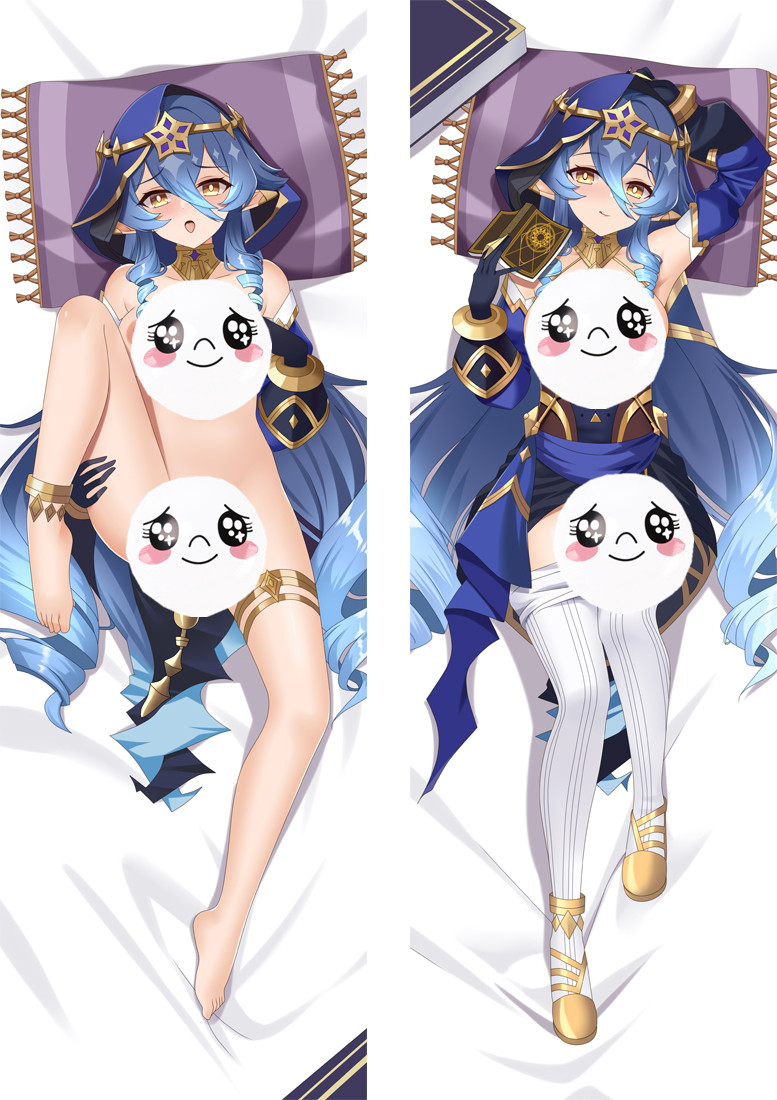 Genshin Impact Layla Anime Dakimakura Pillow 3D Japanese Lover Body Pillow