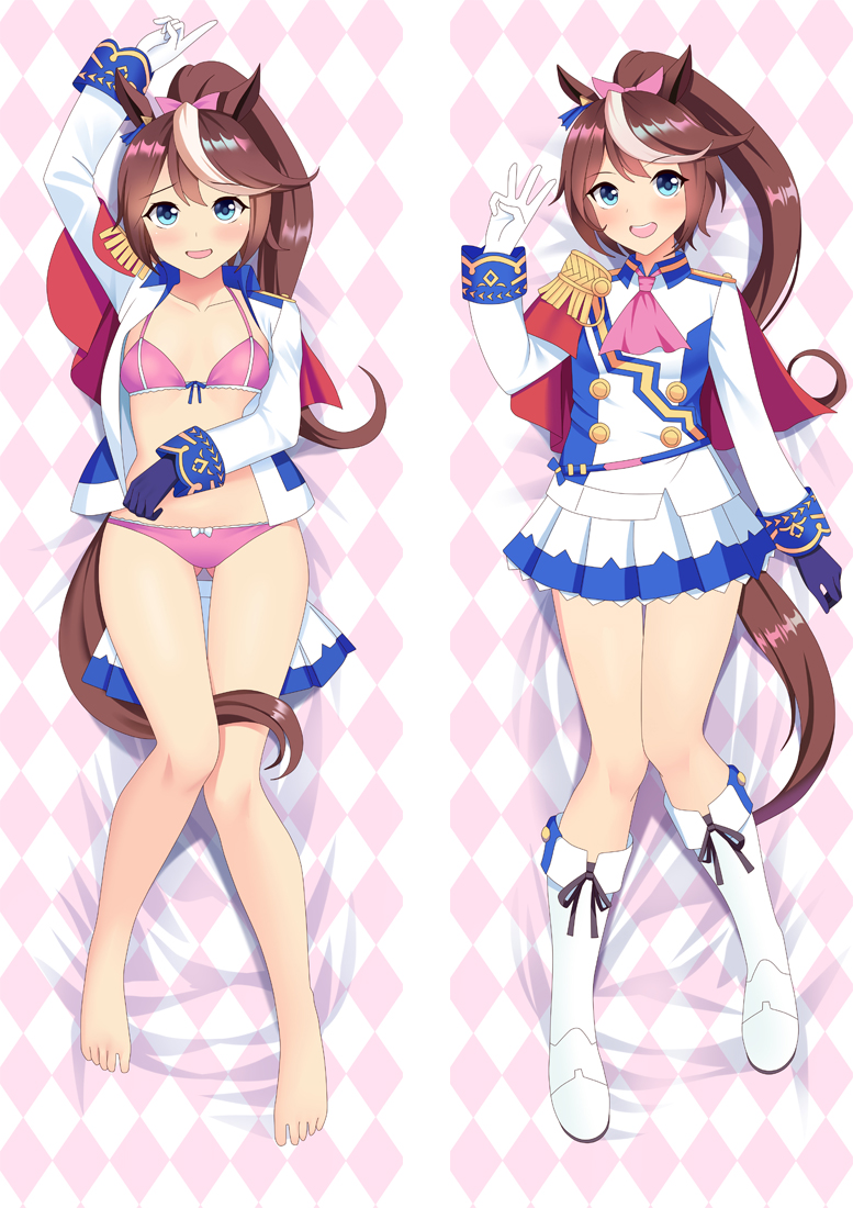 Umamusume Pretty Derby Tokai Teio Anime Dakimakura Pillow 3D Japanese Lover Pillow