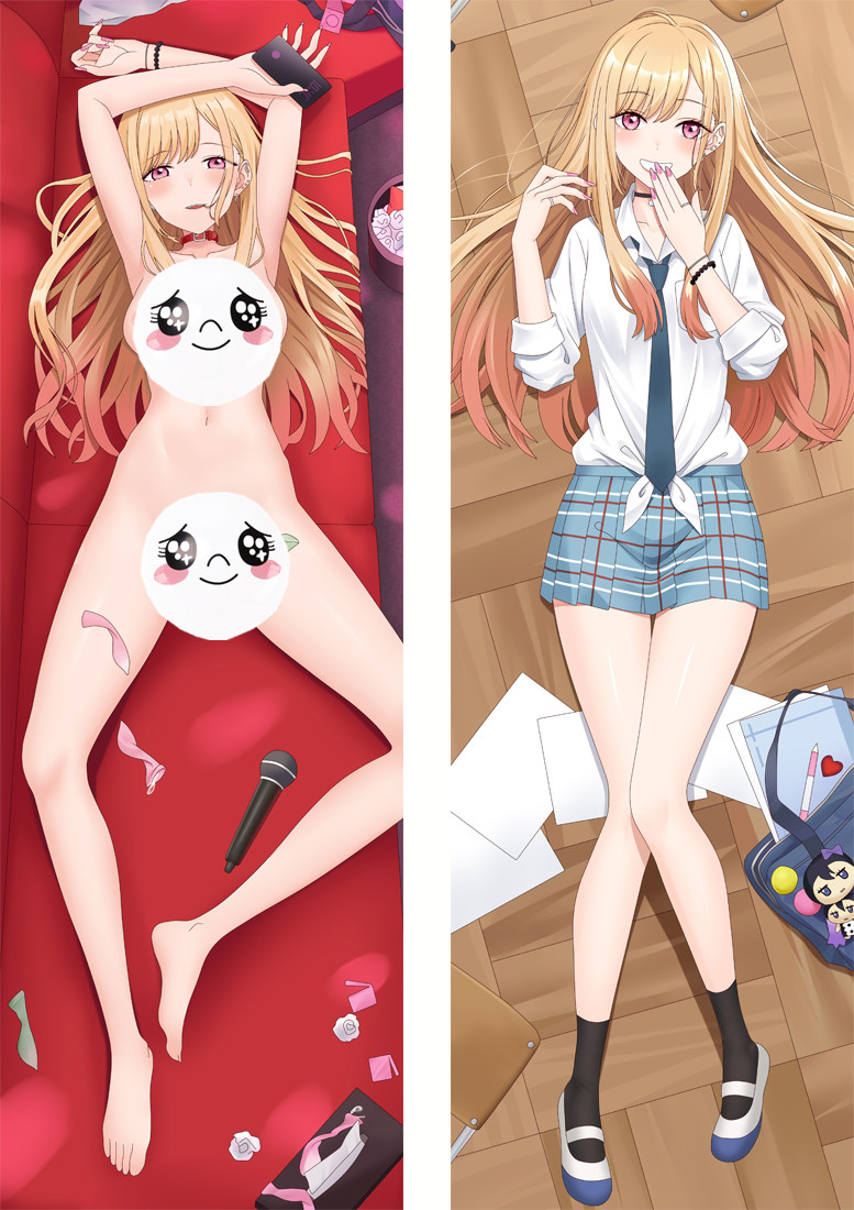 My Dress Up Darling Kitagawa Marin Anime Dakimakura Japanese Hugging Body Pillow Cover