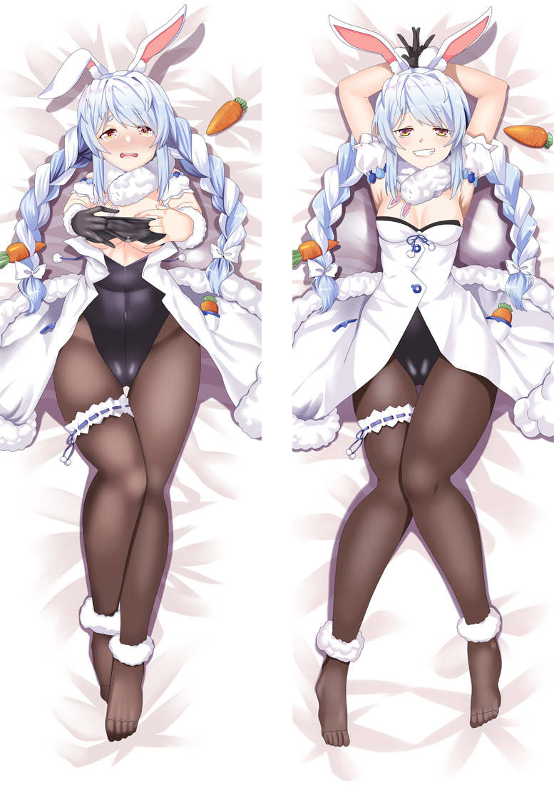 Virtual Youtuber Usada Pekora Anime Dakimakura Japanese Hugging Body Pillow Cover