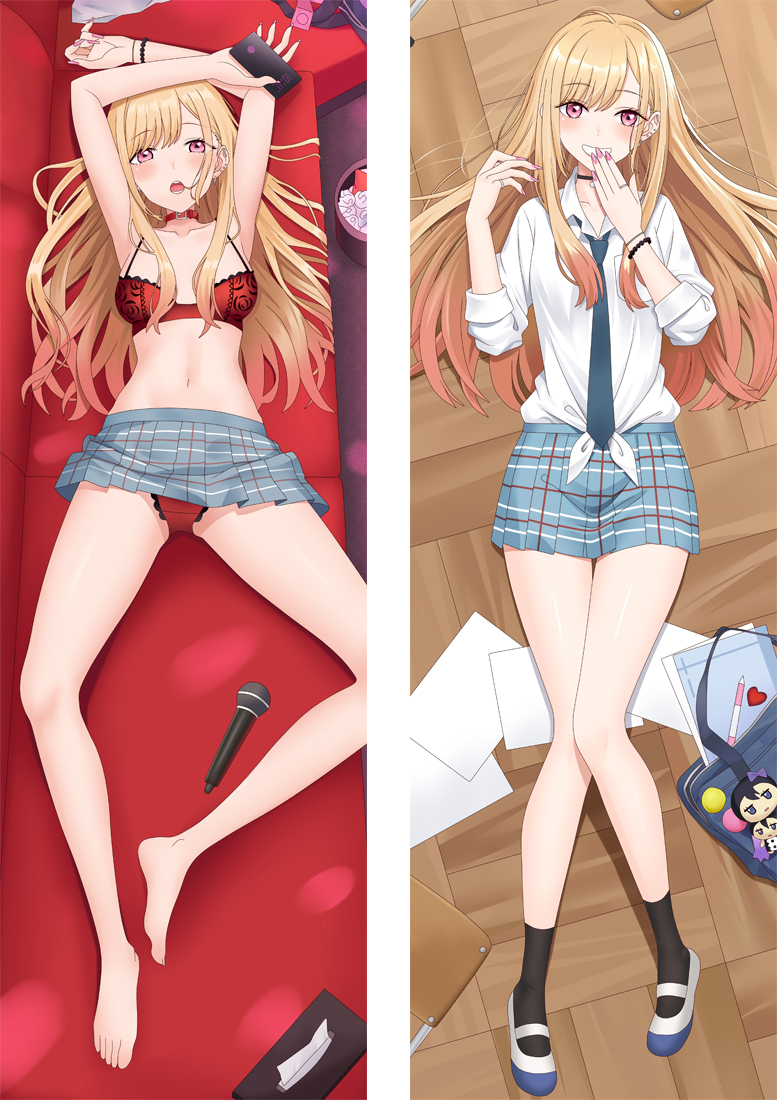 My Dress Up Darling Kitagawa Marin Anime Dakimakura Japanese Hugging Body Pillow Cover