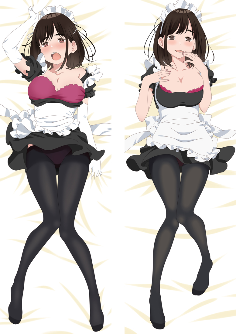 Ganbare Doki chan Sync chan Anime Dakimakura Japanese Hugging Body Pillow Cover