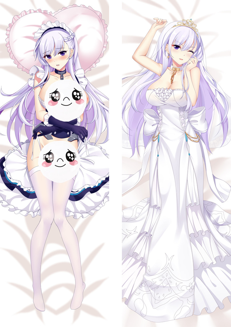 Azur Lane Belfast Anime Dakimakura Japanese Hugging Body Pillow Cover