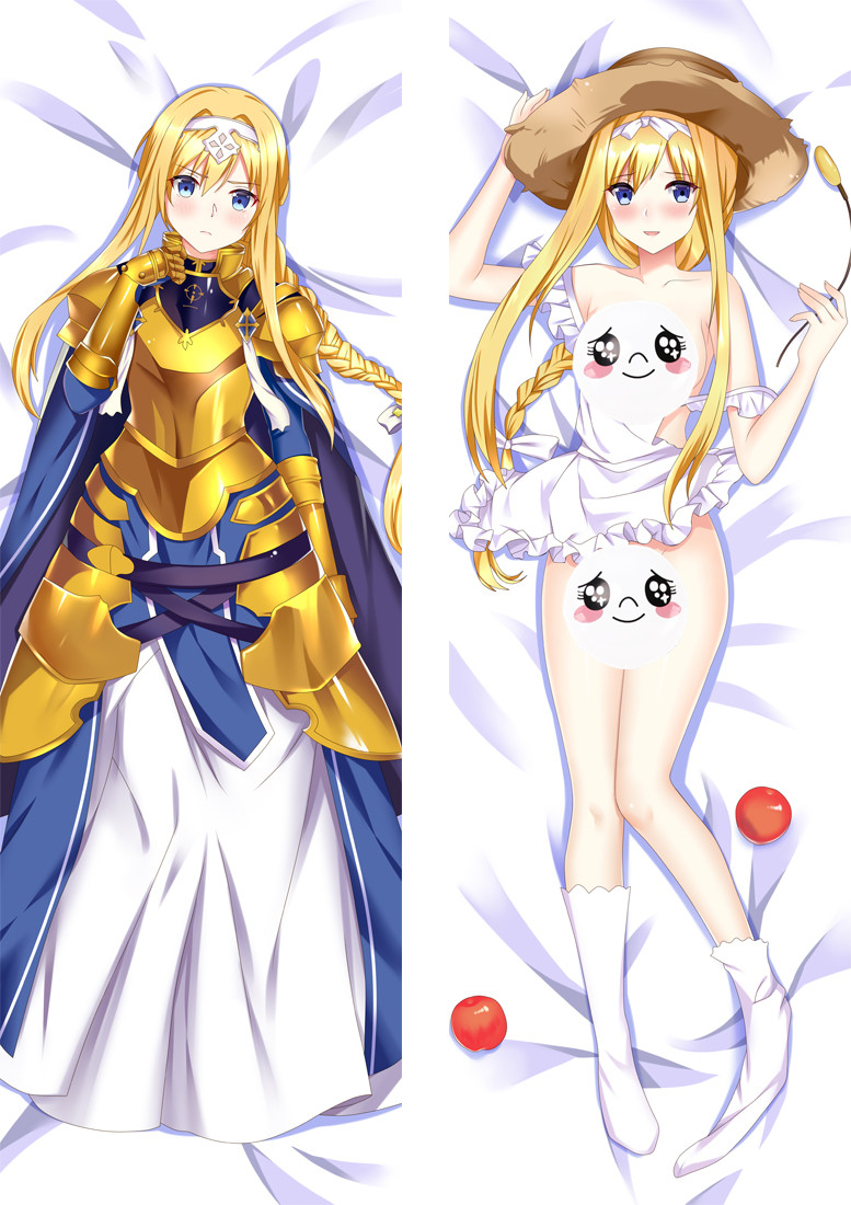 Sword Art Online Alice Zuberg Anime Dakimakura Japanese Hugging Body Pillow Cover