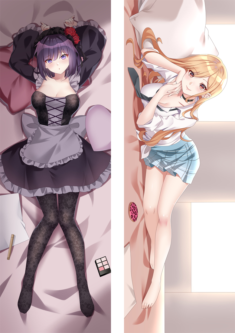 My Dress Up Darling Kitagawa Marin Anime Dakimakura Japanese Hugging Body Pillow Cover