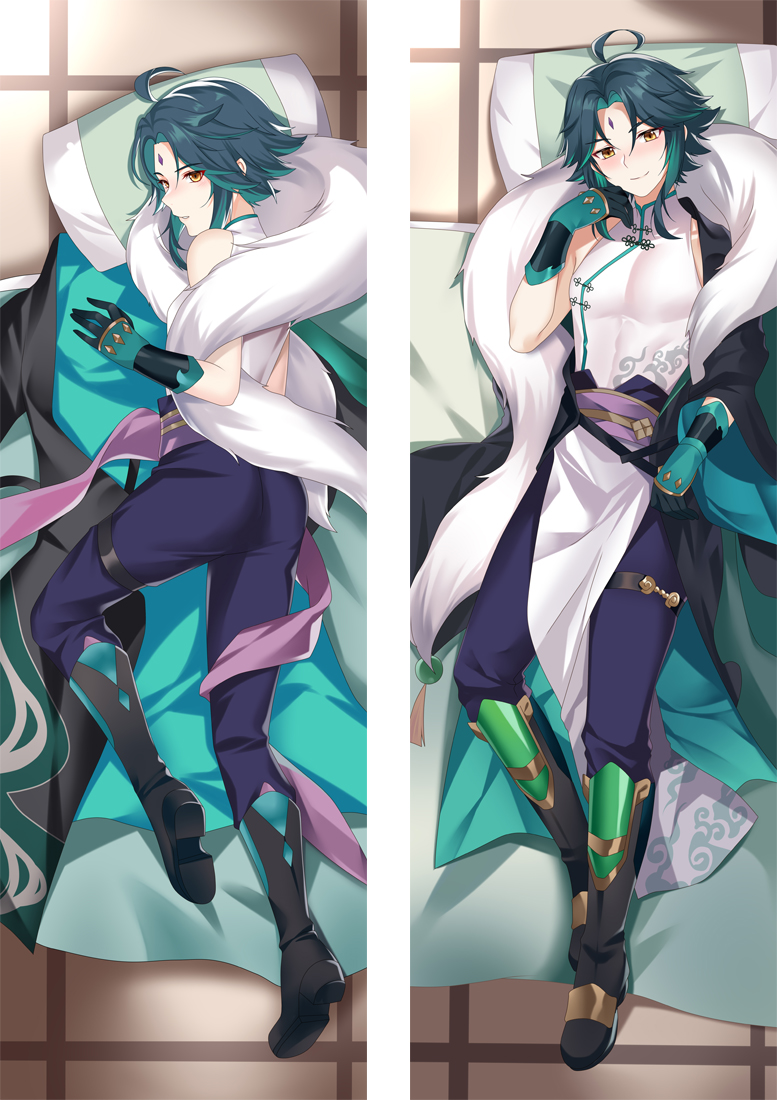 Genshin Impact Xiao Anime Dakimakura Japanese Hugging Body Pillow Cover