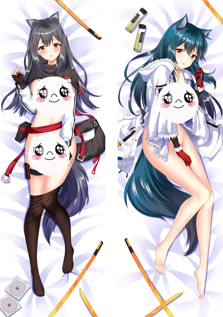 Arknights AMIYA Anime Dakimakura Japanese Love Body Pillow