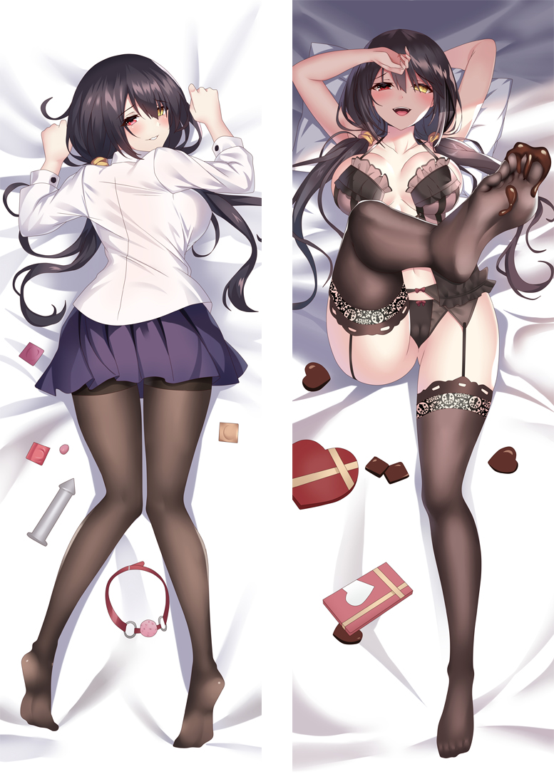 Date A Live Kurumi Tokisaki Anime Dakimakura Japanese Love Body Pillow