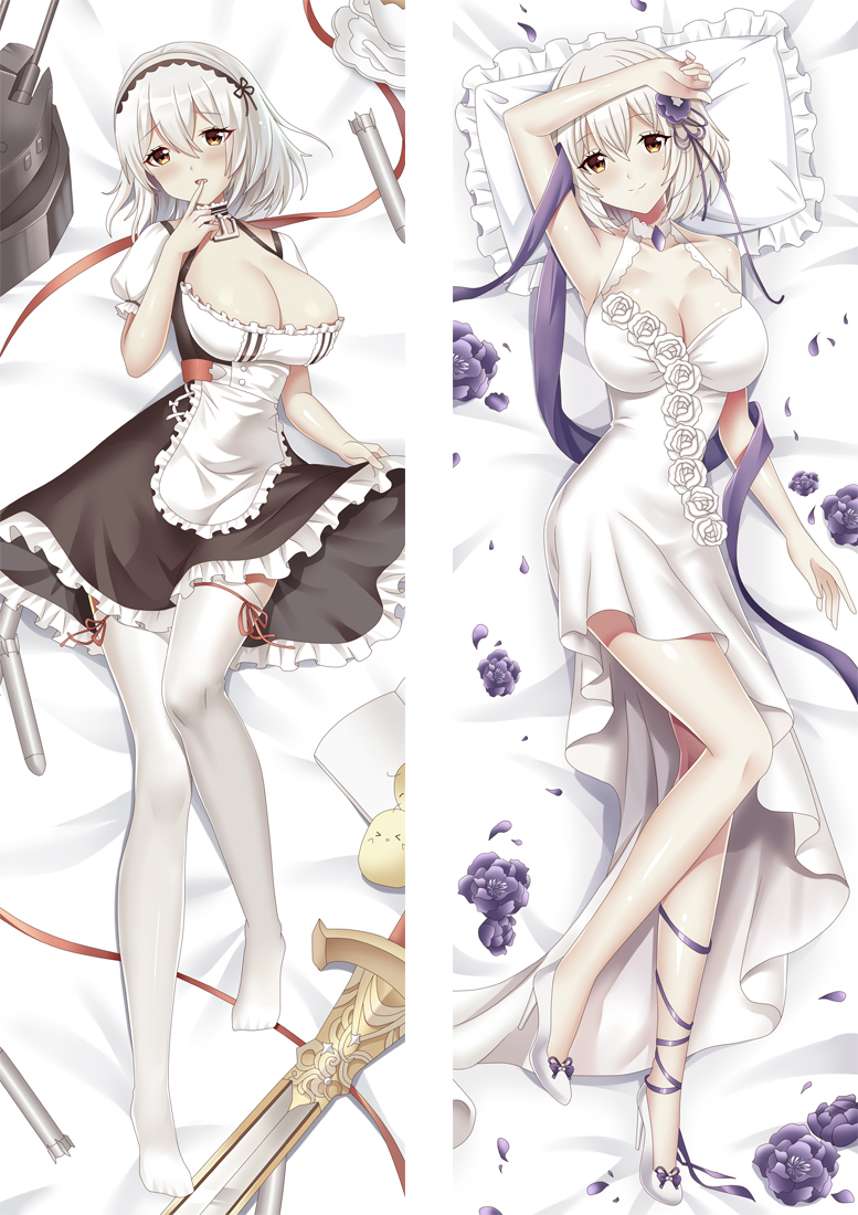 Azur Lane HMS Sirius Anime Dakimakura Japanese Love Body Pillow