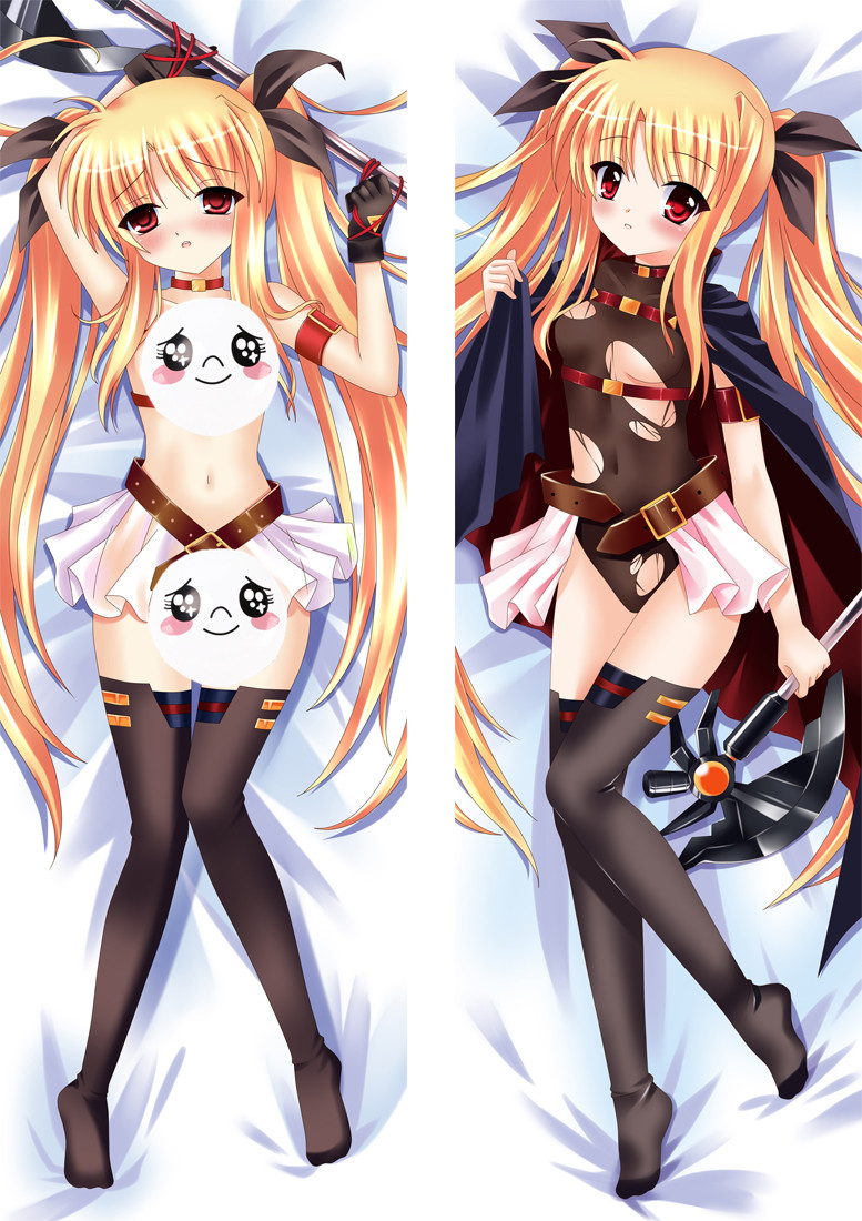 Magical Girl Lyrical Nanoha Anime Dakimakura Japanese Love Body Pillow