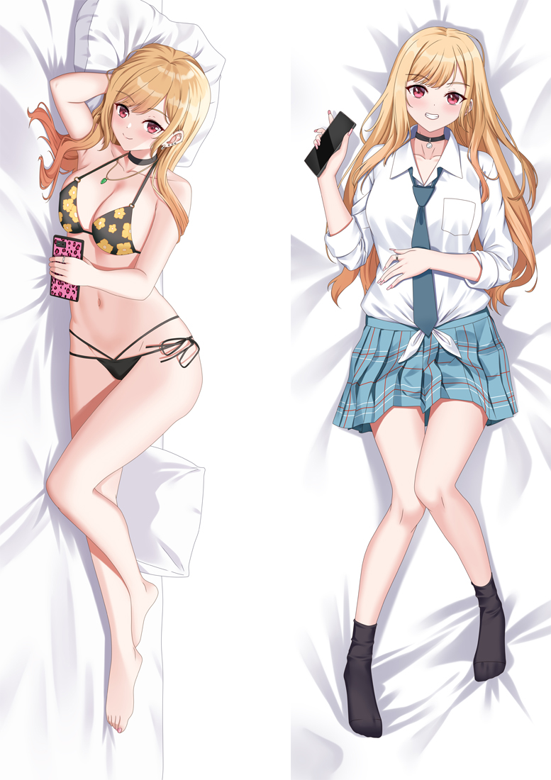 My Dress-Up Darling Kitagawa Marin Anime Dakimakura Japanese Love Body Pillow