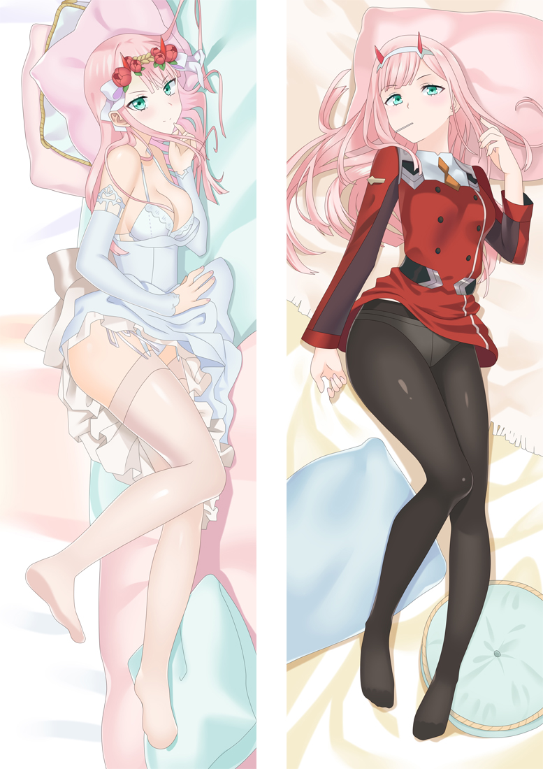 DARLING in the FRANXX ZERO TWO 002 Anime Dakimakura Pillow 3D Japanese Lover Pillow