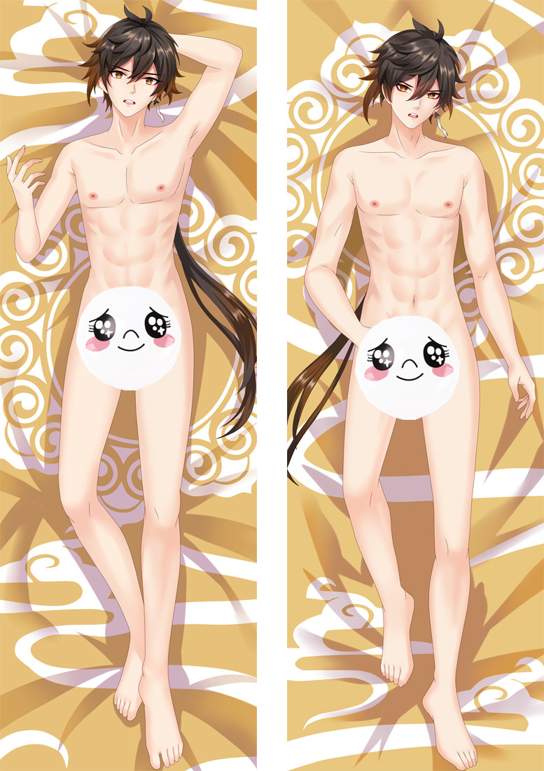 Genshin Impact Zhongli Anime Dakimakura Pillow 3D Japanese Lover Pillow