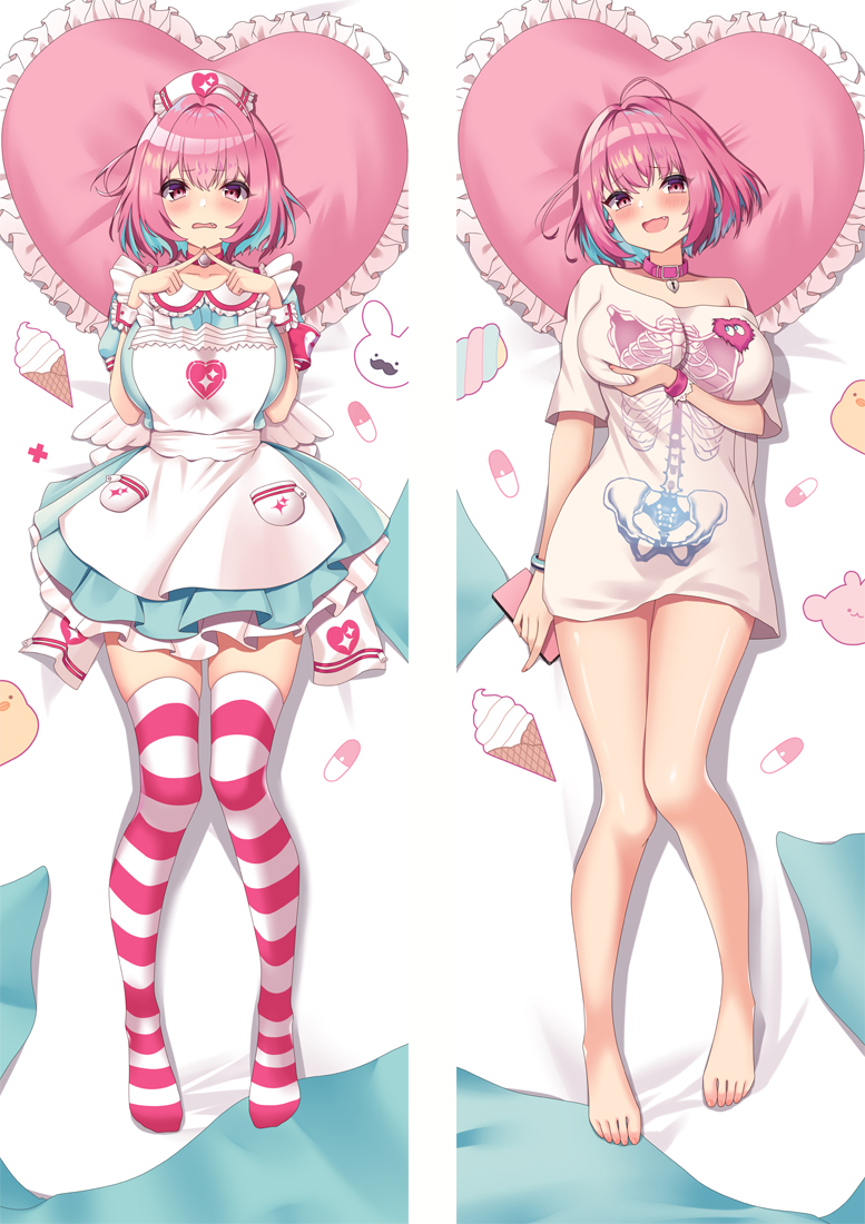 Virtual Youtuber Yumemi Riamu Anime Dakimakura Pillow 3D Japanese Lover Pillow