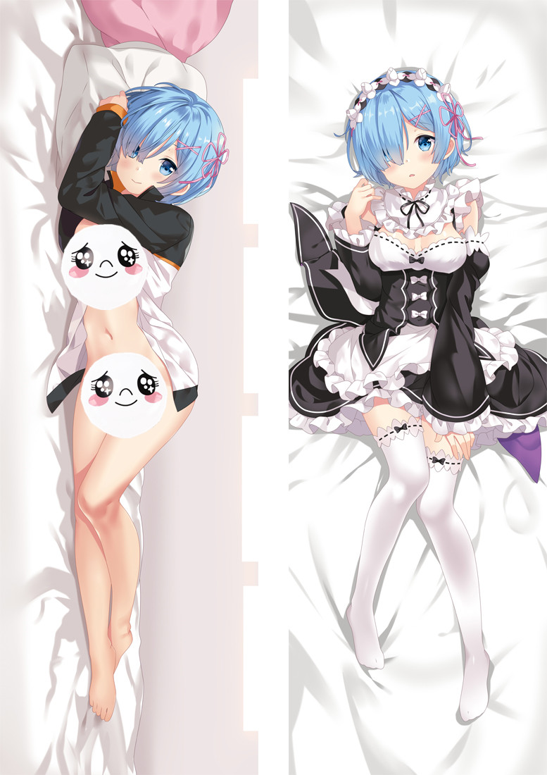 ReZero Rem Anime Dakimakura Pillow 3D Japanese Lover Pillow