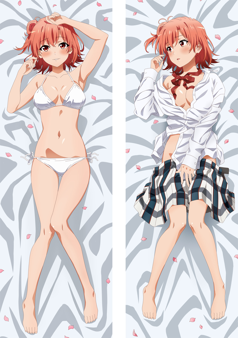 My Youth Romantic Comedy Is Wrong, As I Expected Yui Yuigahama Anime Dakimakura Pillow 3D Japanese Lover Pillow