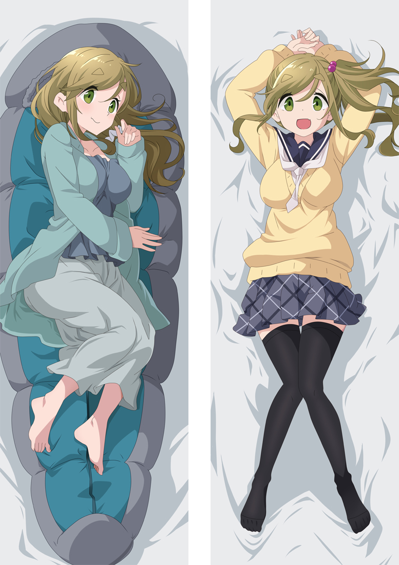 Laid-Back Camp Shima Rin Anime Dakimakura Pillow 3D Japanese Lover Pillow