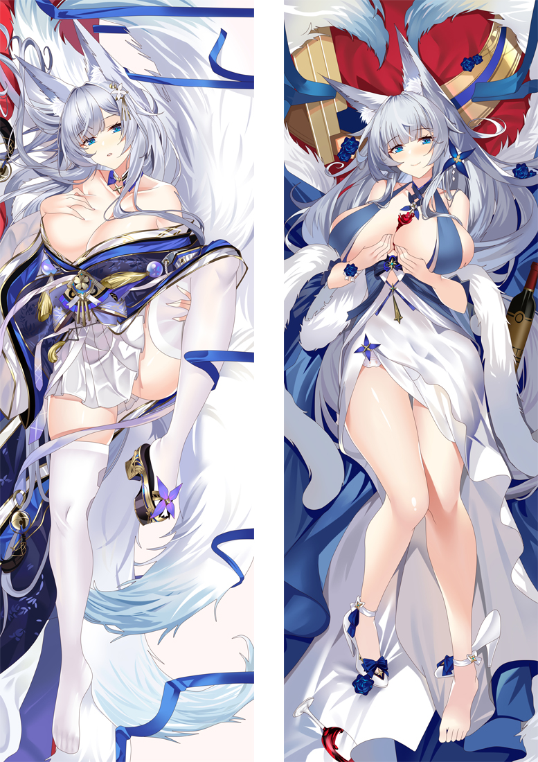 Azur Lane Shinano Anime Dakimakura Pillow 3D Japanese Lover Pillow