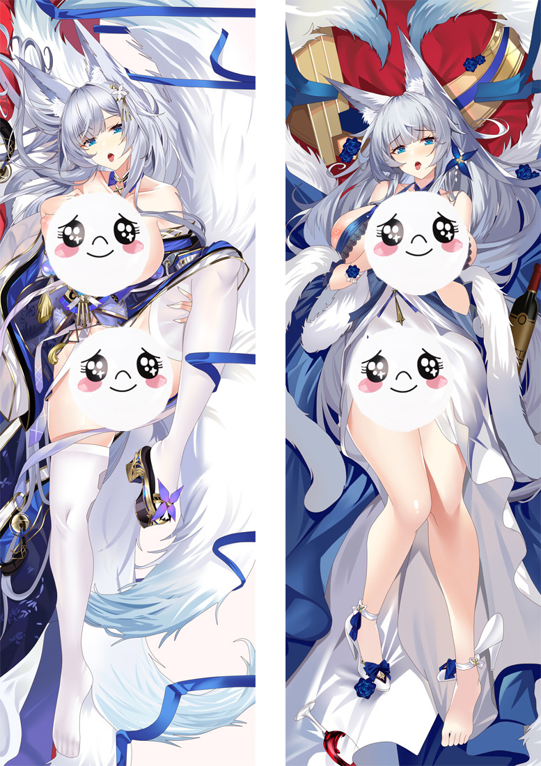 Azur Lane Shinano Anime Dakimakura Pillow 3D Japanese Lover Pillow