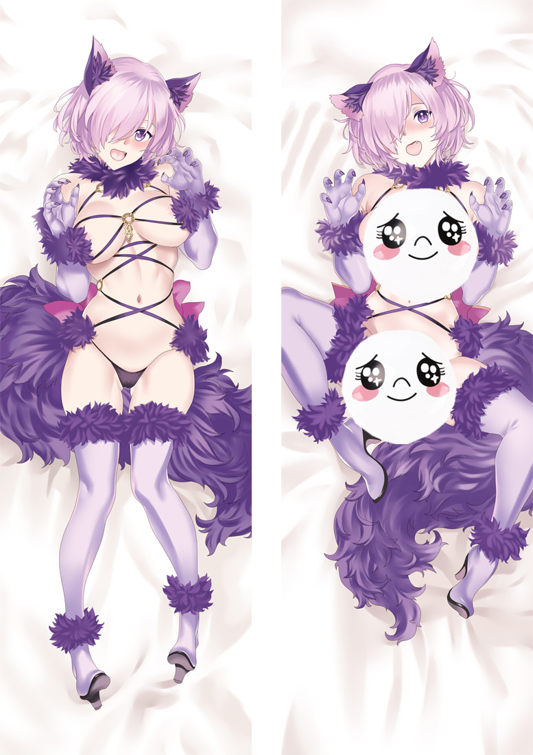 Fate Grand Order Mash Anime Dakimakura Pillow 3D Japanese Lover Pillow