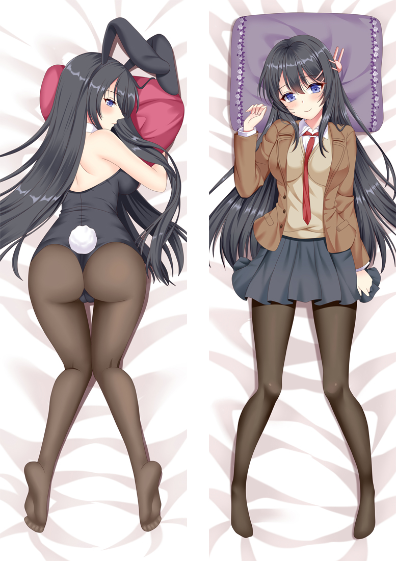 Rascal Does Not Dream of Bunny Girl Senpai Anime Dakimakura Pillow 3D Japanese Lover Pillows