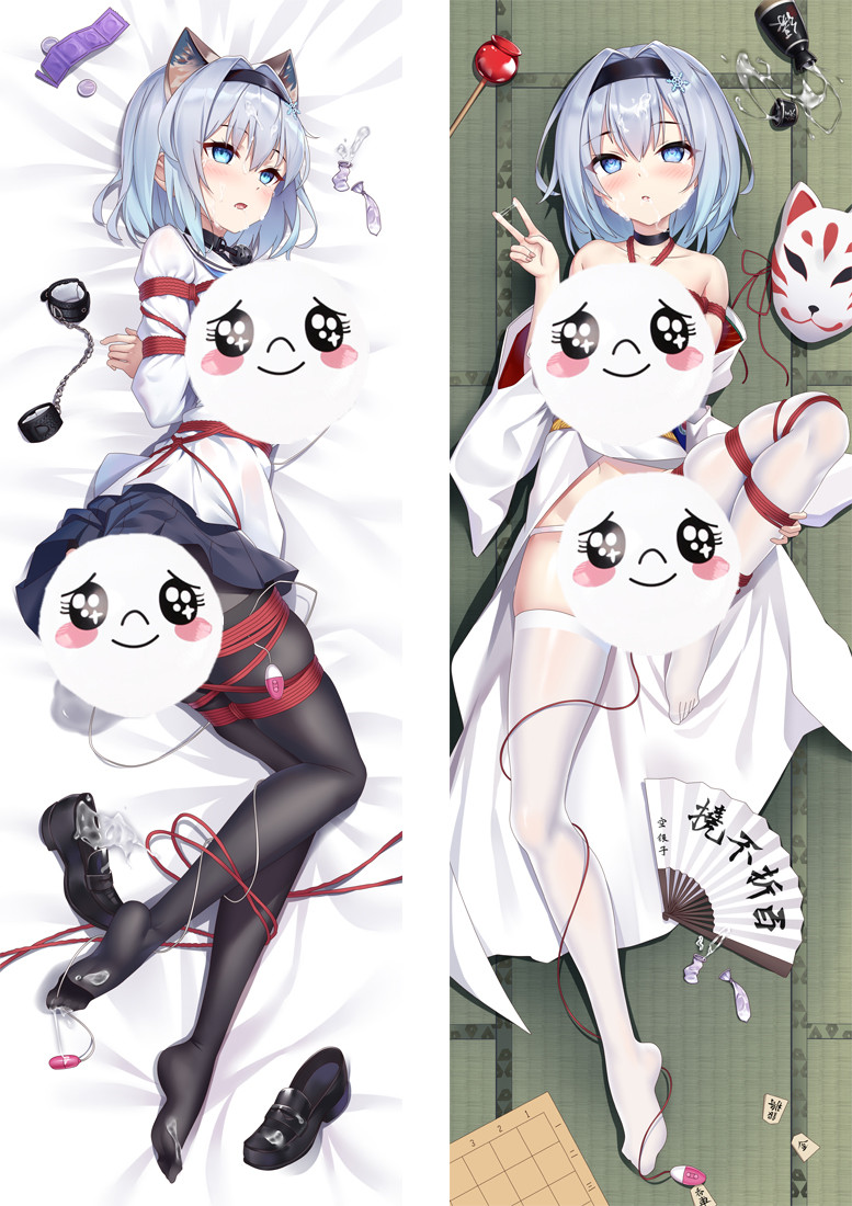 The Ryuo\'s Work is Never Done! Ginko Sora Anime Dakimakura Pillow 3D Japanese Lover Pillows