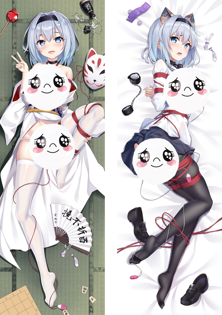 The Ryuo's Work is Never Done! Ginko Sora Anime Dakimakura Pillow 3D Japanese Lover Pillows