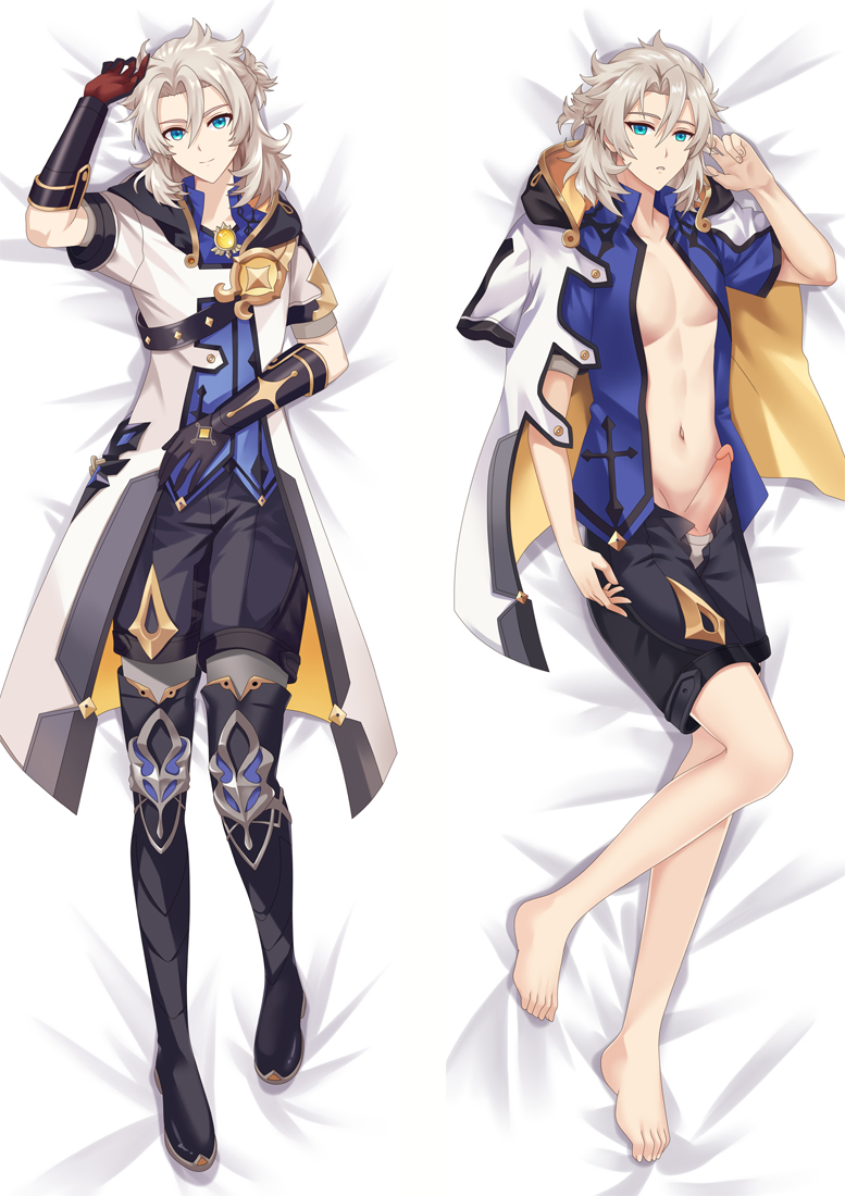 Albedo Genshin Impact Anime Dakimakura Pillow 3D Japanese Lover Pillows