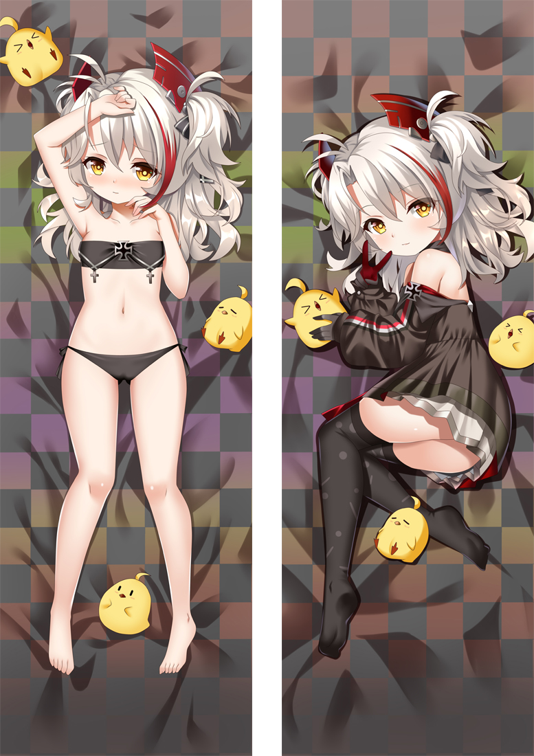 Azur Lane Prinz Eugen Anime Dakimakura Pillow 3D Japanese Lover Pillows