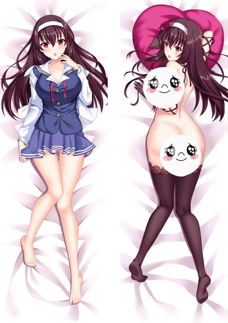 Saekano How to Raise a Boring Girlfriend Utaha Kasumigaoka Anime Dakimakura Pillow 3D Japanese Lover Pillows