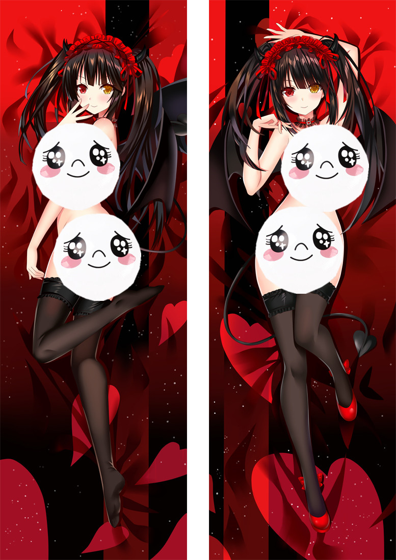 Date A Live Tokisaki Kurumi Anime Dakimakura Pillow 3D Japanese Lover Pillows