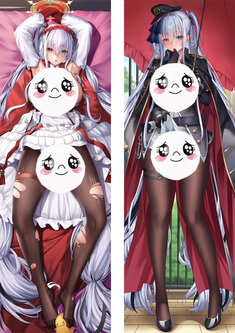 Azur Lane SMS Elbing Anime Dakimakura Pillow 3D Japanese Lover Pillow