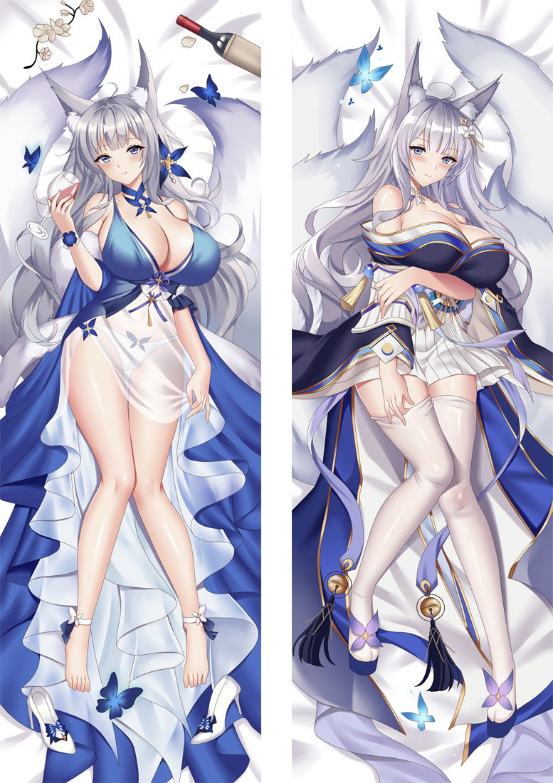 Azur Lane Shinano Anime Dakimakura Pillow 3D Japanese Lover Pillow