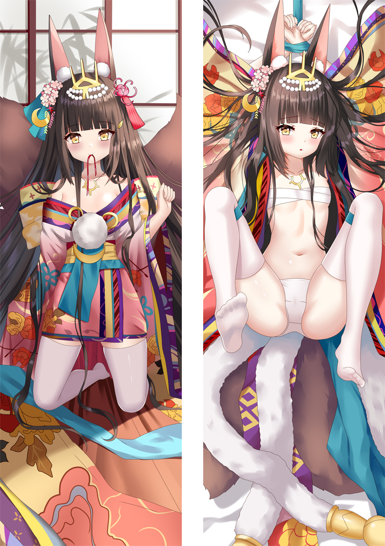 Azur Lane Akagi Anime Dakimakura Pillow 3D Japanese Lover Pillow