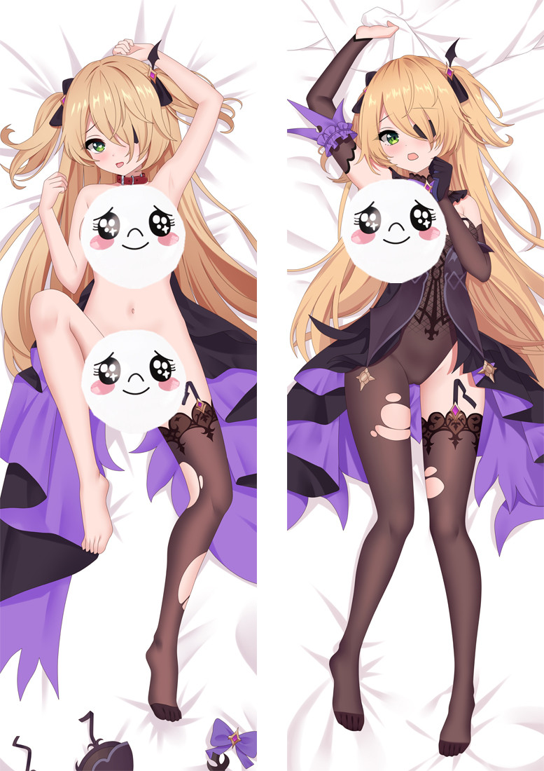 Genshin Impact Fischl Anime Dakimakura Pillow 3D Japanese Lover Pillowcase