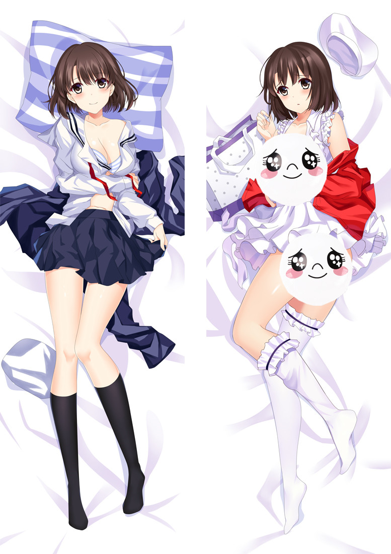 Saekano How to Raise a Boring Girlfriend Kurehito Misaki Kato Megumi Anime Dakimakura Pillow 3D Japanese Lover Pillowcase