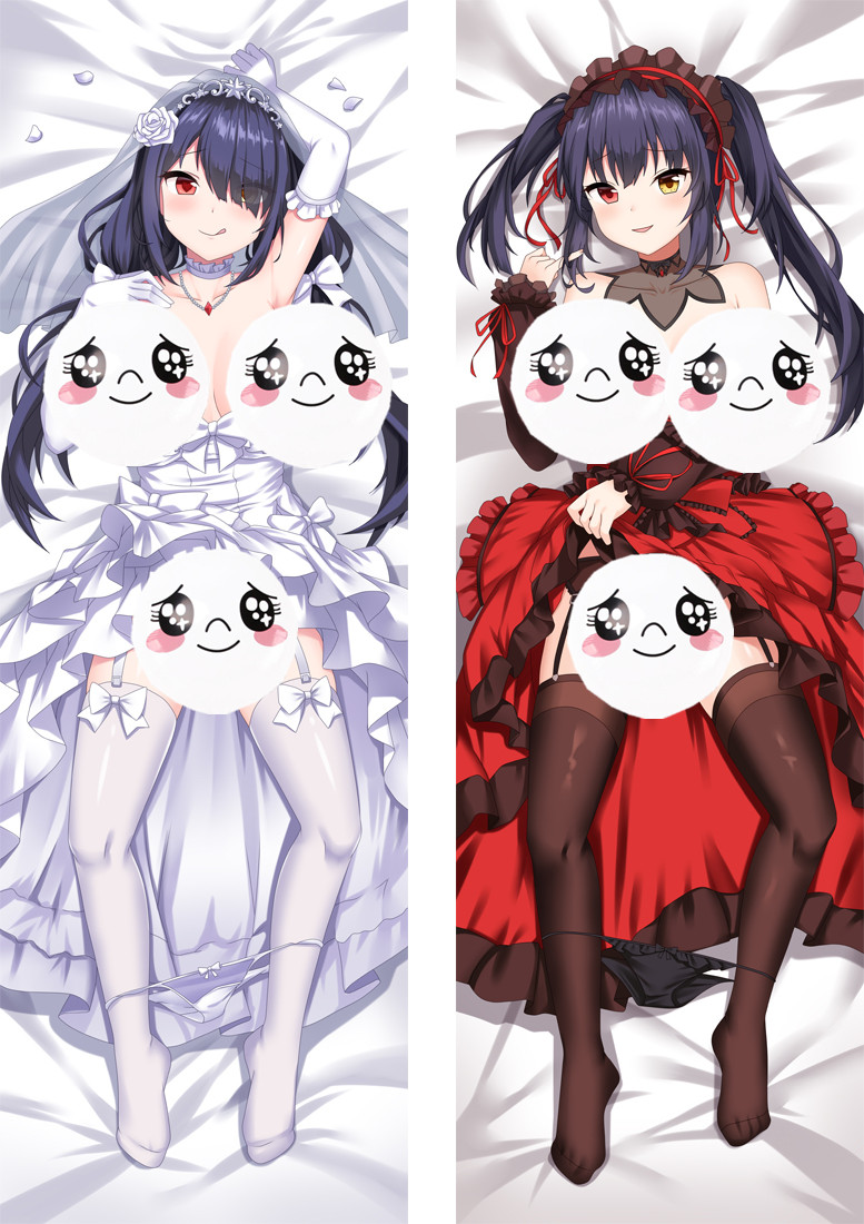 Date A Live Tokisaki Kurumi Anime Dakimakura Pillow 3D Japanese Lover Pillowcase